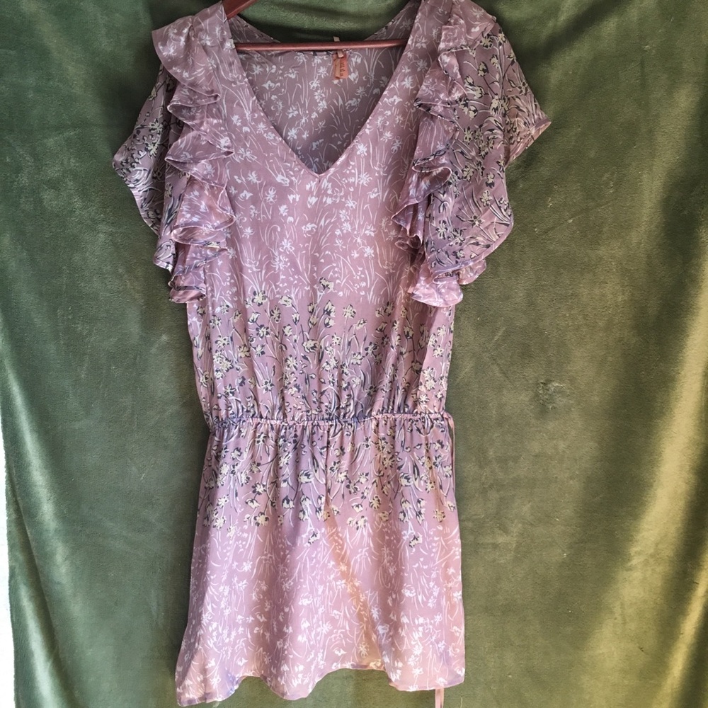 Anthropologie Silk Dress Pinkerton